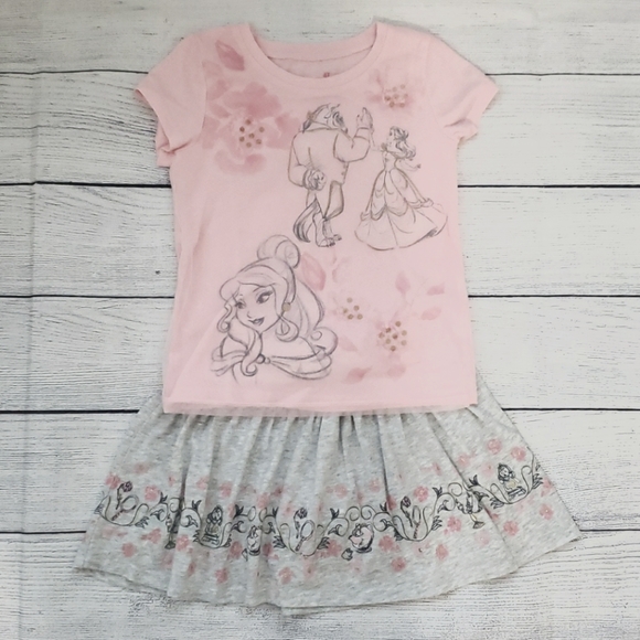 Disney by Jumping Beans Other - 3/15 SALE ITEM* Beauty and the Beast Skort Set